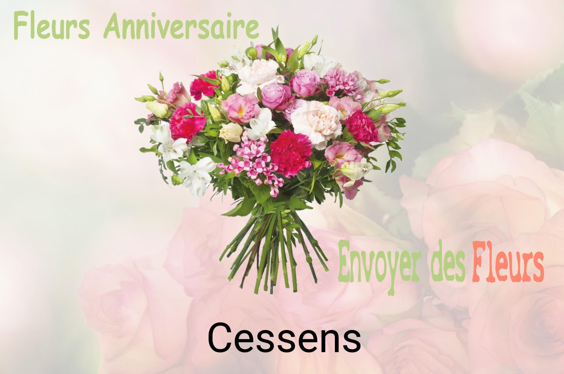 Bouquet de fleurs d’anniversaire livré à Cessens